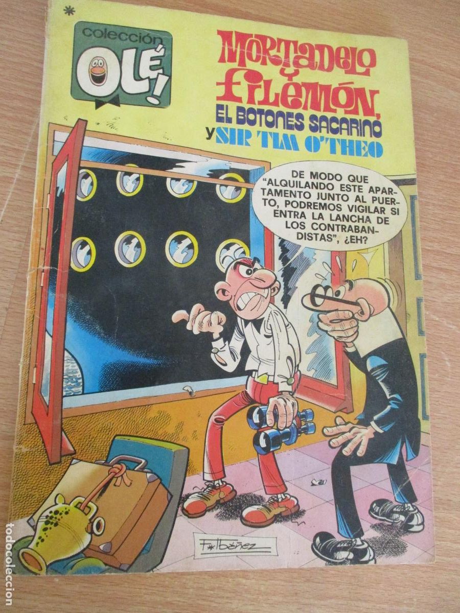 Tebeos: EDT: BRUGUERA-COLECCI&Oacute;N OL&Eacute;, N&ordm;.167- MORTADELO Y FILEM&Oacute;N, -1&ordf;. EDC- 1978