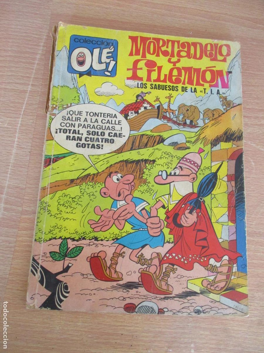 Tebeos: EDT: BRUGUERA-COLECCI&Oacute;N OL&Eacute;, N&ordm;. 45- MORTADELO Y FILEM&Oacute;N, LOS SABUESOS DE LA T.I.A. -- 1972