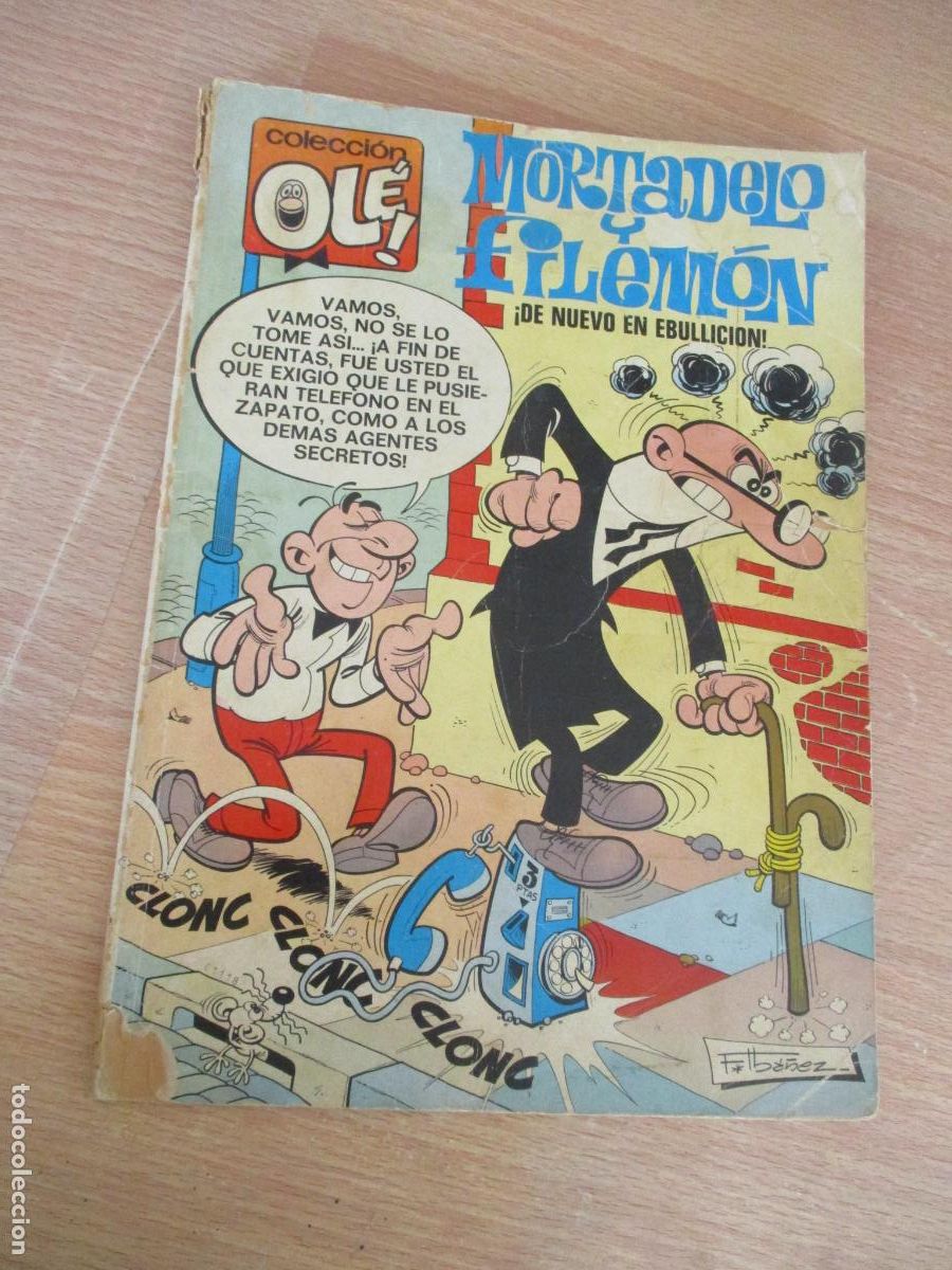 Giornalini: EDT: BRUGUERA-COLECCI&Oacute;N OL&Eacute;, N&ordm;. 5- MORTADELO Y FILEM&Oacute;N, DE NUEVO EN EBULLICI&Oacute;N- 1972
