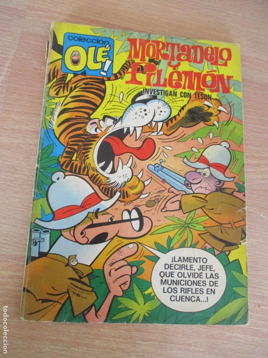 Tebeos: EDT: BRUGUERA-COLECCI&Oacute;N OL&Eacute;, N&ordm;. 64- MORTADELO Y FILEM&Oacute;N, INVESTIGAN CON TES&Oacute;N- 1972