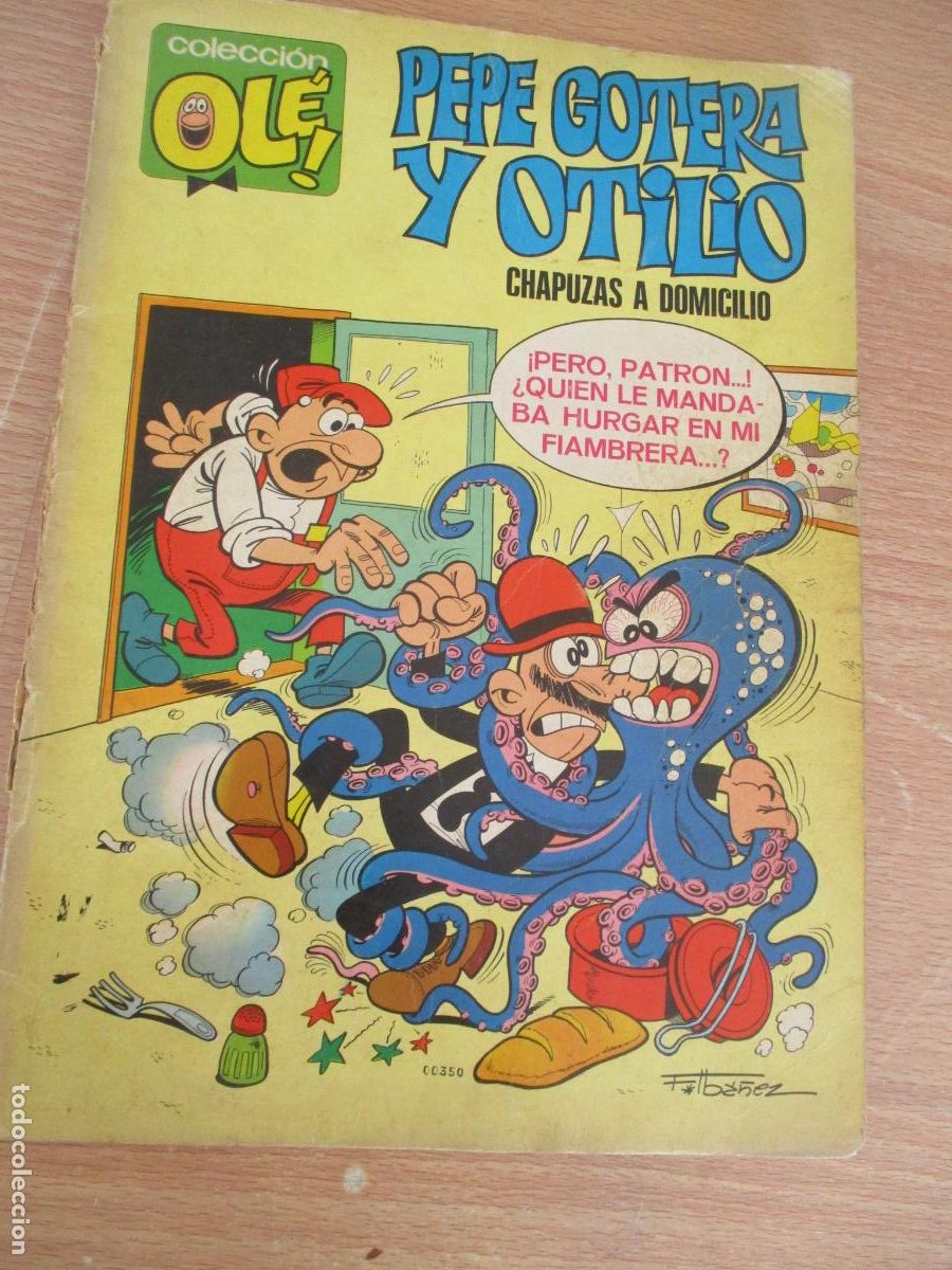 Tebeos: EDT: BRUGUERA- 1971- PEPE GOTERA Y OTILIO, N&ordm;. 1.- CHAPUZAS A DOMICILIO- COLECCI&Oacute;N OL&Eacute;.