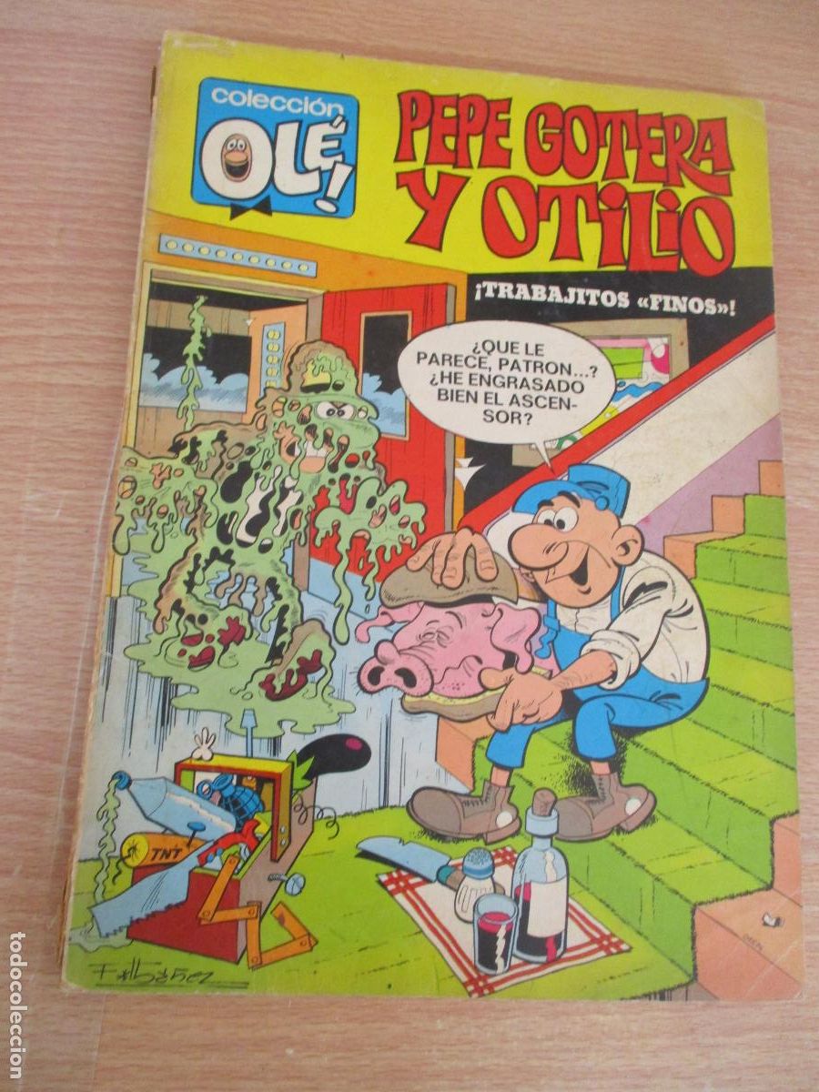 Livros de Banda Desenhada: EDT: BRUGUERA- 1971- PEPE GOTERA Y OTILIO, N&ordm;. 8.-TRABAJITOS FINOS- COLECCI&Oacute;N OL&Eacute;.