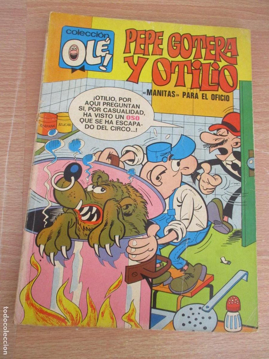 Giornalini: EDT: BRUGUERA- 1972- PEPE GOTERA Y OTILIO, N&ordm;. 60.- MANITAS PARA EL OFICIO- COLECCI&Oacute;N OL&Eacute;.