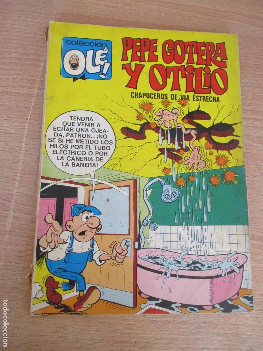 Giornalini: EDT: BRUGUERA- 1971- PEPE GOTERA Y OTILIO, N&ordm;. 22.- CHAPUCEROS DE V&Iacute;A ESTRECHA- COLECCI&Oacute;N OL&Eacute;.