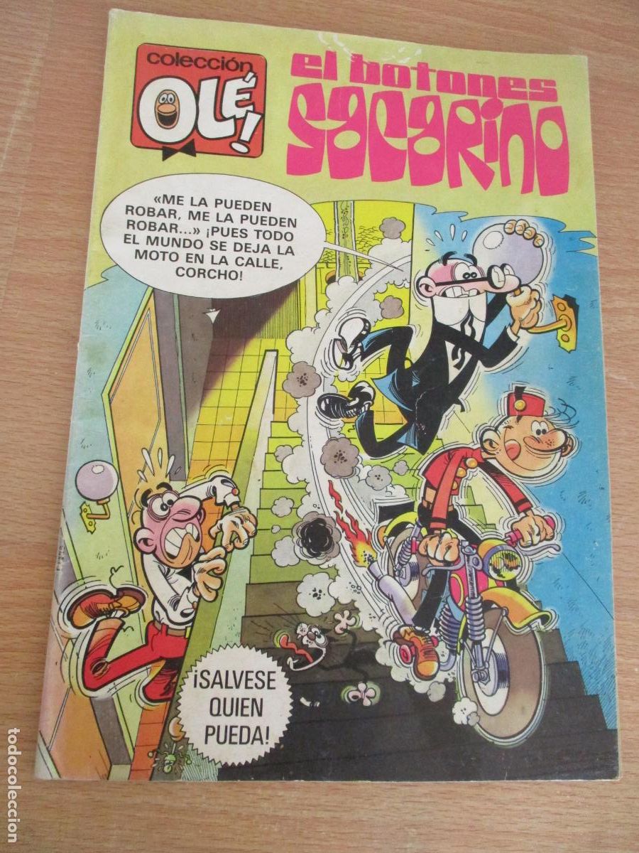 Tebeos: EDT: BRUGUERA-1983- EL BOTONES SACARINO, N&ordm;. 260.-SALVESE QUIEN PUEDA-1&ordf;. EDC- COLECCI&Oacute;N OL&Eacute;.