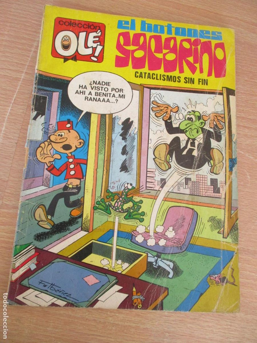 Giornalini: EDT: BRUGUERA-1973-EL BOTONES SACARINO, N&ordm;. 84-CATACLISMO SIN F&Iacute;N-COLECCI&Oacute;N OL&Eacute;.