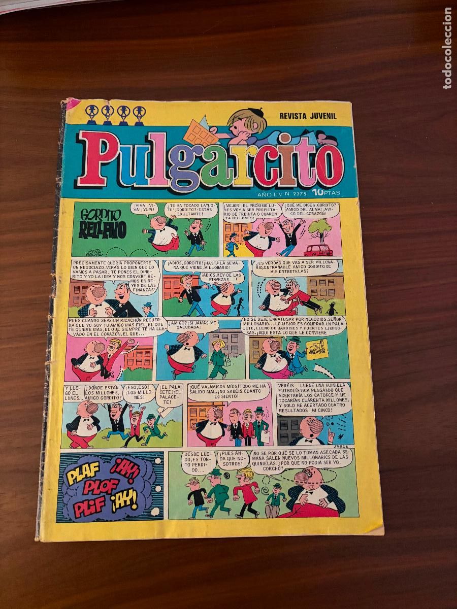 Giornalini: PULGARCITO N&ordm; 2275 , EDITORIAL BRUGUERA