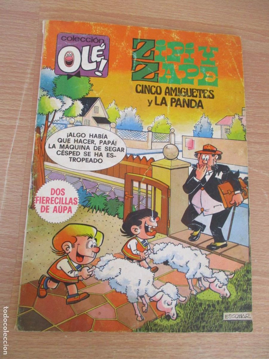 Tebeos: BRUGUERA-1982-ZIPI Y ZAPE, CINCO AMIGUETES Y LA PANDA-N&ordm; 177-COLECI&Oacute;N OL&Eacute;