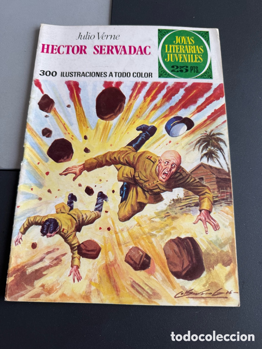 Tebeos: H&Eacute;CTOR SERVADAC ( Julio Verne ). Joyas Literarias Juveniles. n 167. 1 edici&oacute;n