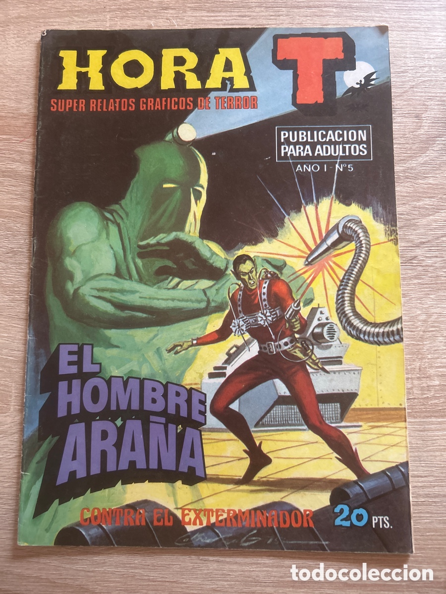 Comics: Hora T el hombre ara&ntilde;a n&uacute;m 5