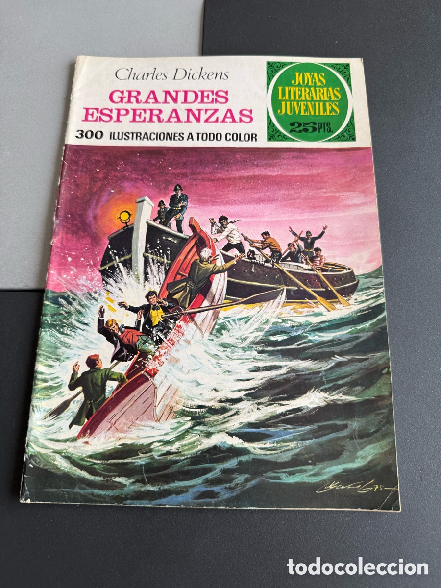 Tebeos: GRANDES ESPERANZAS ( Charles Dickens). Joyas Literarias Juveniles. n 150. 1 edici&oacute;n