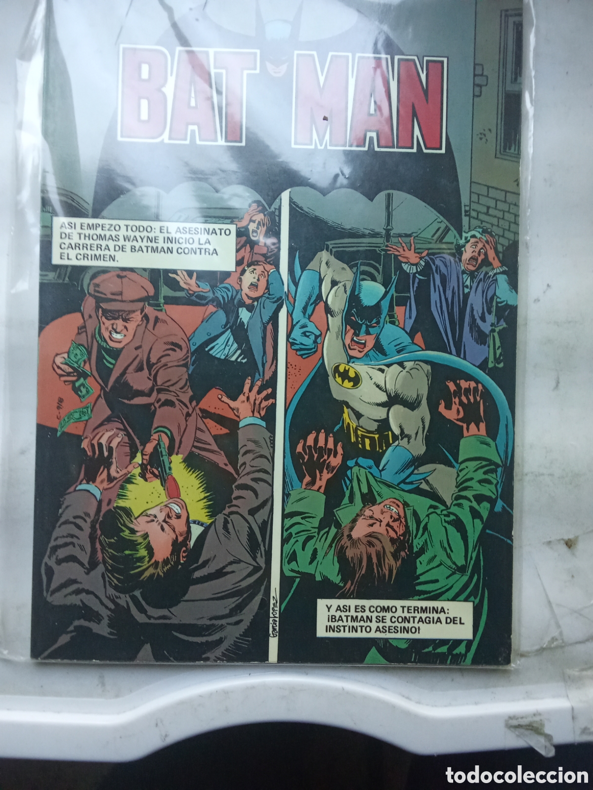BDs: BATMAN 7 BRUGUERA AS&Iacute; EMPEZ&Oacute; TODO