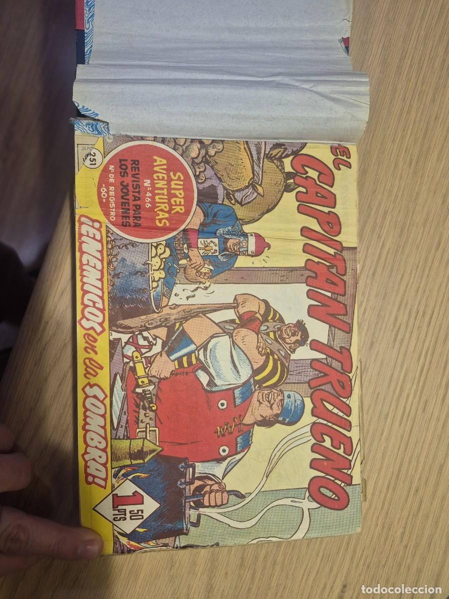 BDs: Libro con c&oacute;mics del capit&aacute;n Trueno