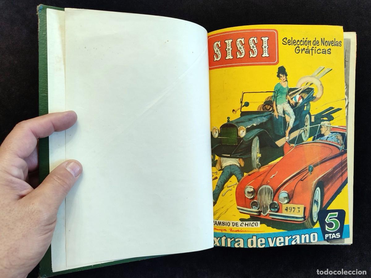 BDs: SISSI, SELECCI&Oacute;N DE NOVELAS GR&Aacute;FICAS. 38 N&Uacute;MEROS. CUBIERTAS ORIGINALES. ED. BRUGUERA, 1960-61