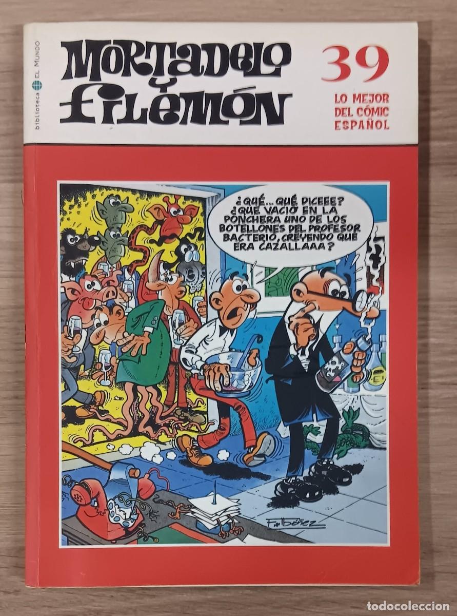 Tebeos: COMIC MORTADELO Y FILEMON SERIE LO MEJOR DEL COMIC ESPA&Ntilde;OL TOMO NUMERO 39 BIBLIOTECA EL MUNDO 2004