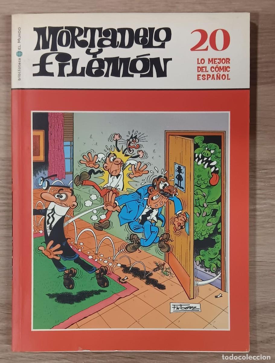 Tebeos: COMIC MORTADELO Y FILEMON SERIE LO MEJOR DEL COMIC ESPA&Ntilde;OL TOMO NUMERO 20 BIBLIOTECA EL MUNDO 2004