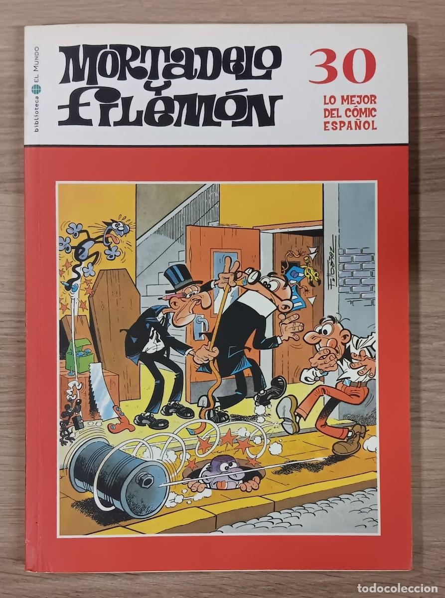 Tebeos: COMIC MORTADELO Y FILEMON SERIE LO MEJOR DEL COMIC ESPA&Ntilde;OL TOMO NUMERO 30 BIBLIOTECA EL MUNDO 2004