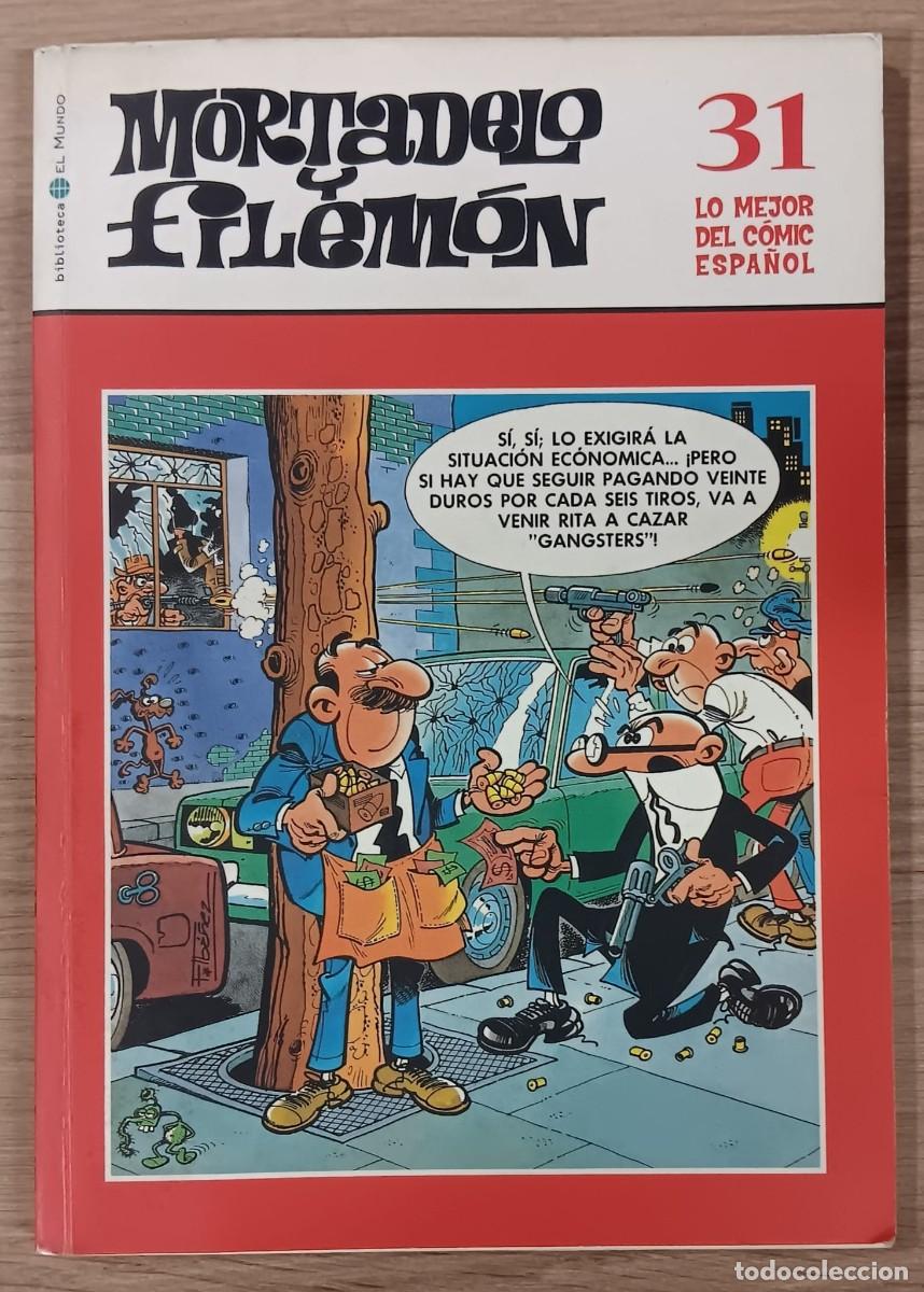 Tebeos: COMIC MORTADELO Y FILEMON SERIE LO MEJOR DEL COMIC ESPA&Ntilde;OL TOMO NUMERO 31 BIBLIOTECA EL MUNDO 2004