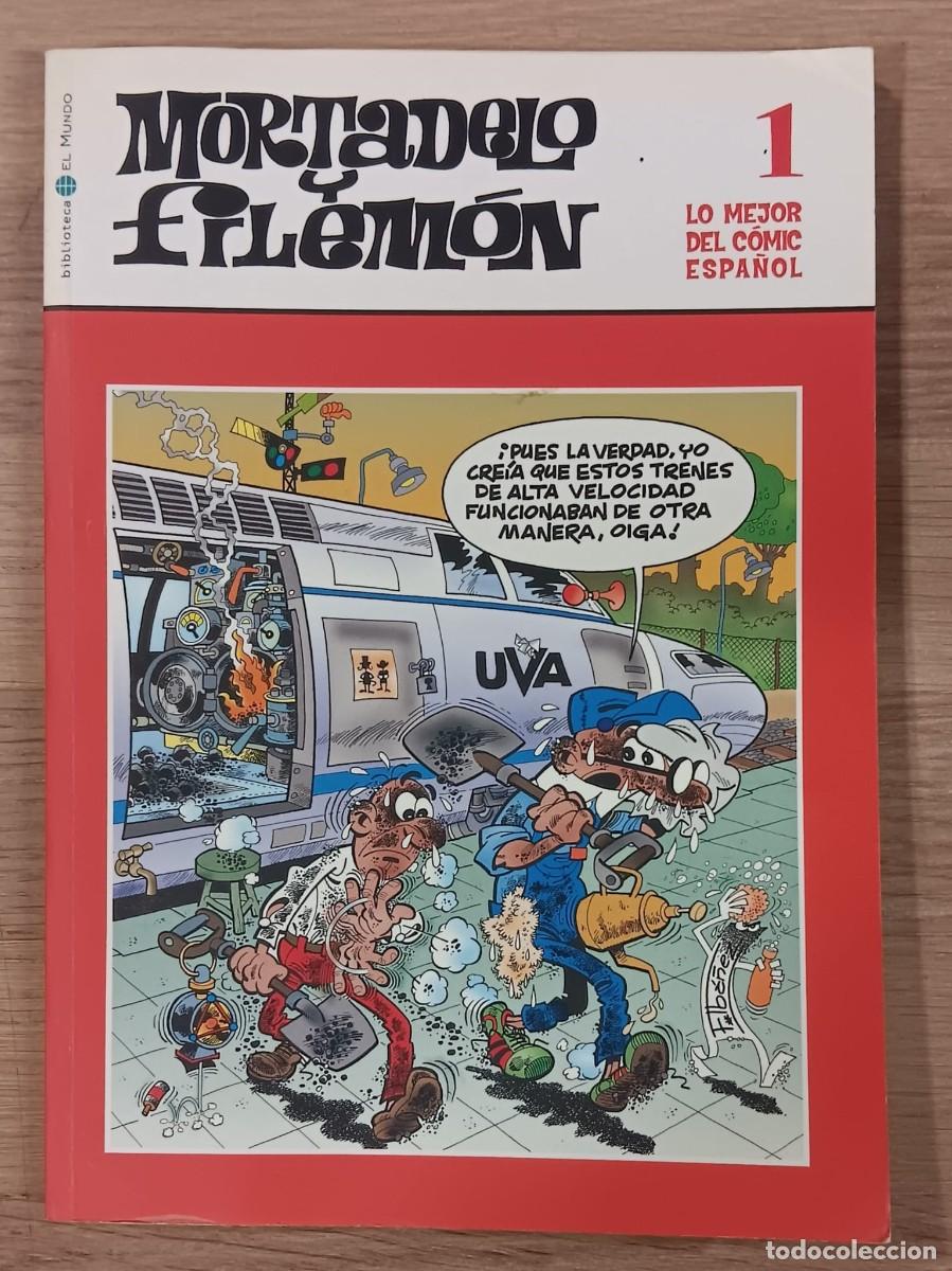 Tebeos: COMIC MORTADELO Y FILEMON SERIE LO MEJOR DEL COMIC ESPA&Ntilde;OL TOMO NUMERO 1 BIBLIOTECA EL MUNDO 2004