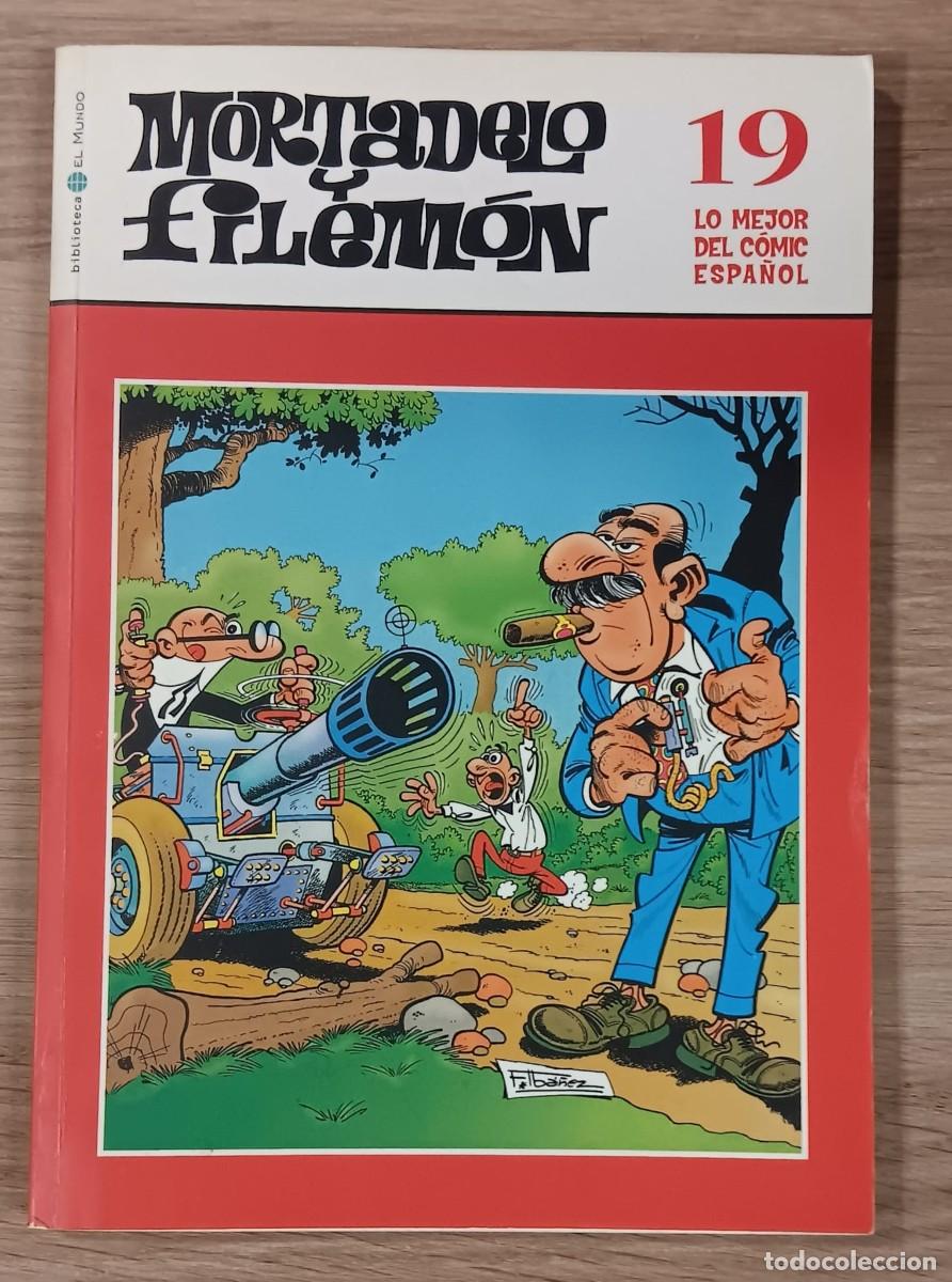 Tebeos: COMIC MORTADELO Y FILEMON SERIE LO MEJOR DEL COMIC ESPA&Ntilde;OL TOMO NUMERO 19 BIBLIOTECA EL MUNDO 2004