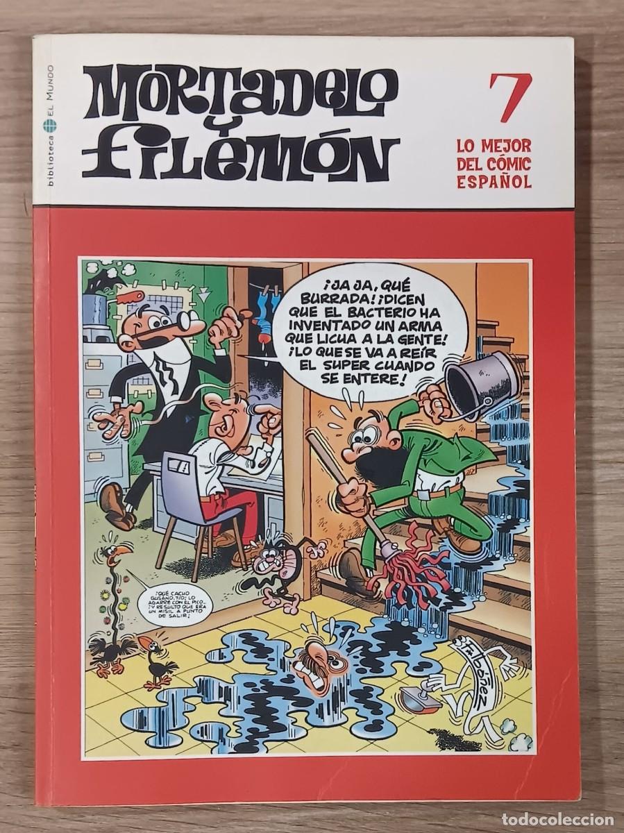 Tebeos: COMIC MORTADELO Y FILEMON SERIE LO MEJOR DEL COMIC ESPA&Ntilde;OL TOMO NUMERO 7 BIBLIOTECA EL MUNDO 2004