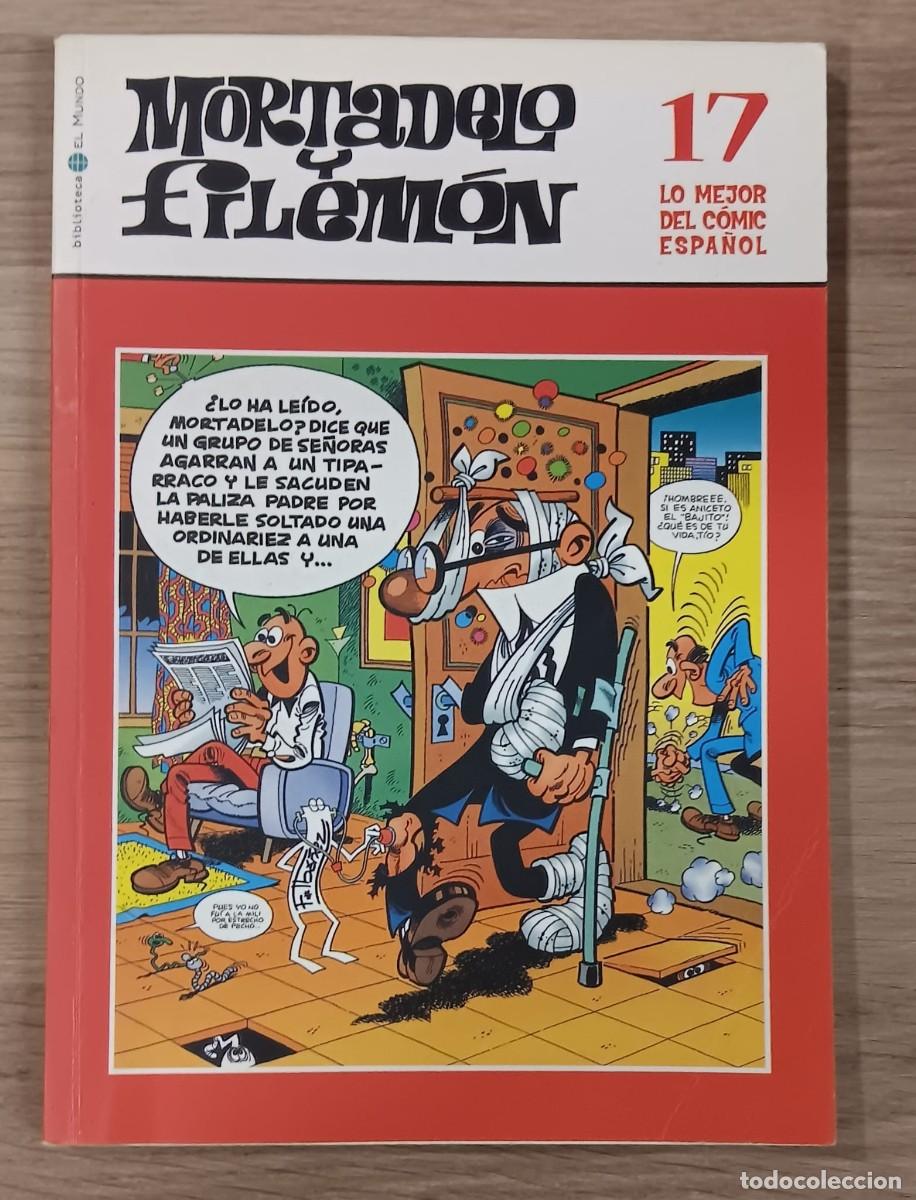 Tebeos: COMIC MORTADELO Y FILEMON SERIE LO MEJOR DEL COMIC ESPA&Ntilde;OL TOMO NUMERO 17 BIBLIOTECA EL MUNDO 2004