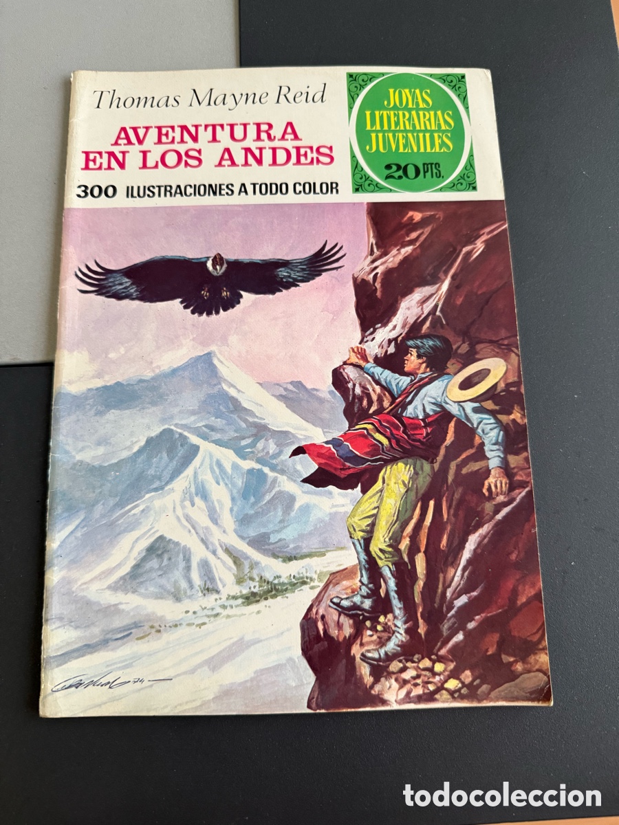 Livros de Banda Desenhada: AVENTURA EN LOS ANDES ( Thomas Mayne) Joyas Literarias Juveniles. n 130. 1 Edici&oacute;n