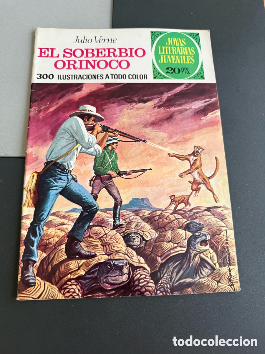 Tebeos: EL SOBERANO DEL ORINOCO ( Julio Verne). Joyas Literarias Juveniles n 129. 1 Edici&oacute;n