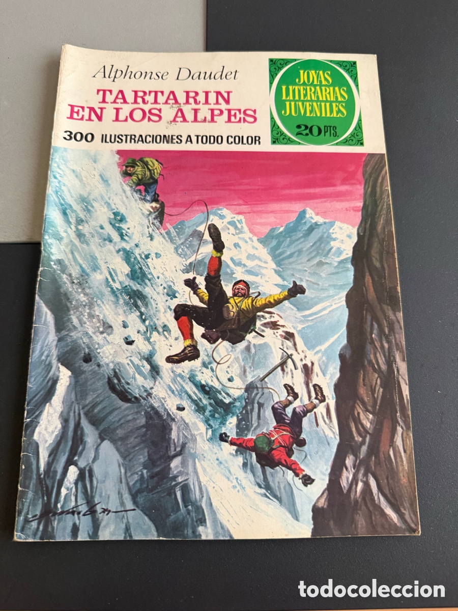 BDs: TARTARIN EN LOS ALPES ( Alphonse Daudet). Joyas Literarias Juveniles. n 125. 1 Edici&oacute;n