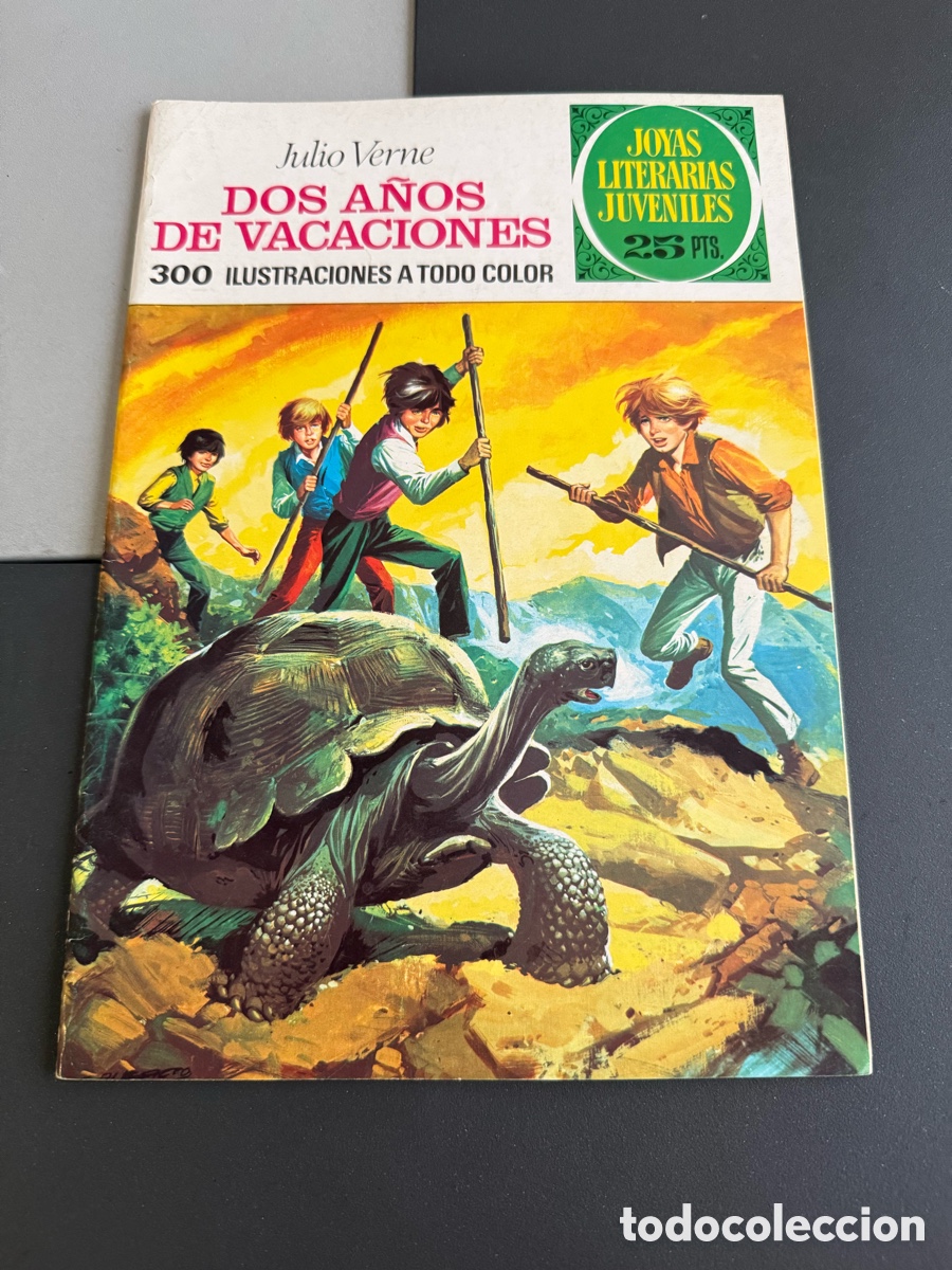 Giornalini: DOS A&Ntilde;OS DE VACACIONES ( Julio Verne). Joyas Literarias Juveniles. n 117. 2 Edici&oacute;n