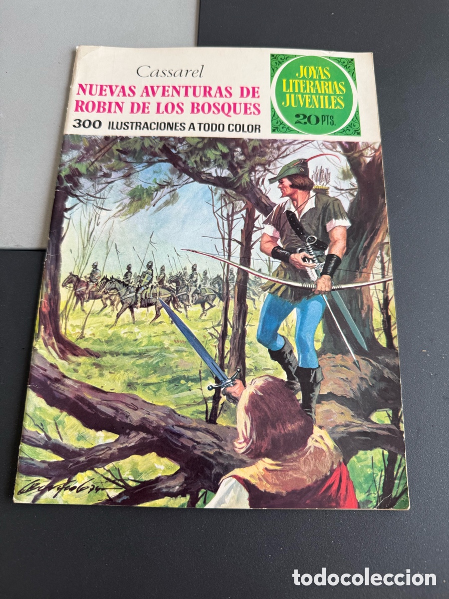 Tebeos: NUEVAS AVENTURAS DE ROBIN DE LOS BOSQUES. Joyas Literarias Juveniles n 119. 1 Edici&oacute;n