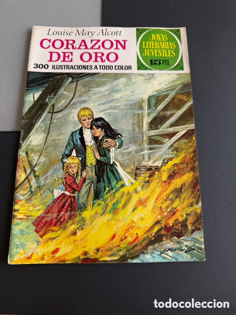 Giornalini: CORAZ&Oacute;N DE ORO ( Louise May Alcott) Joyas Literarias Juveniles n 112. 1 Edici&oacute;n