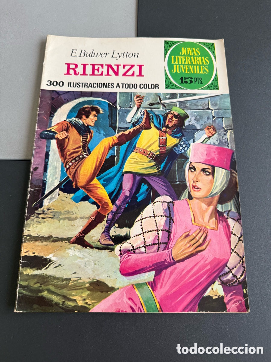 BDs: RIENZI ( E Bulwer Lytton) Joyas Literarias Juveniles. n 111. 1 Edici&oacute;n