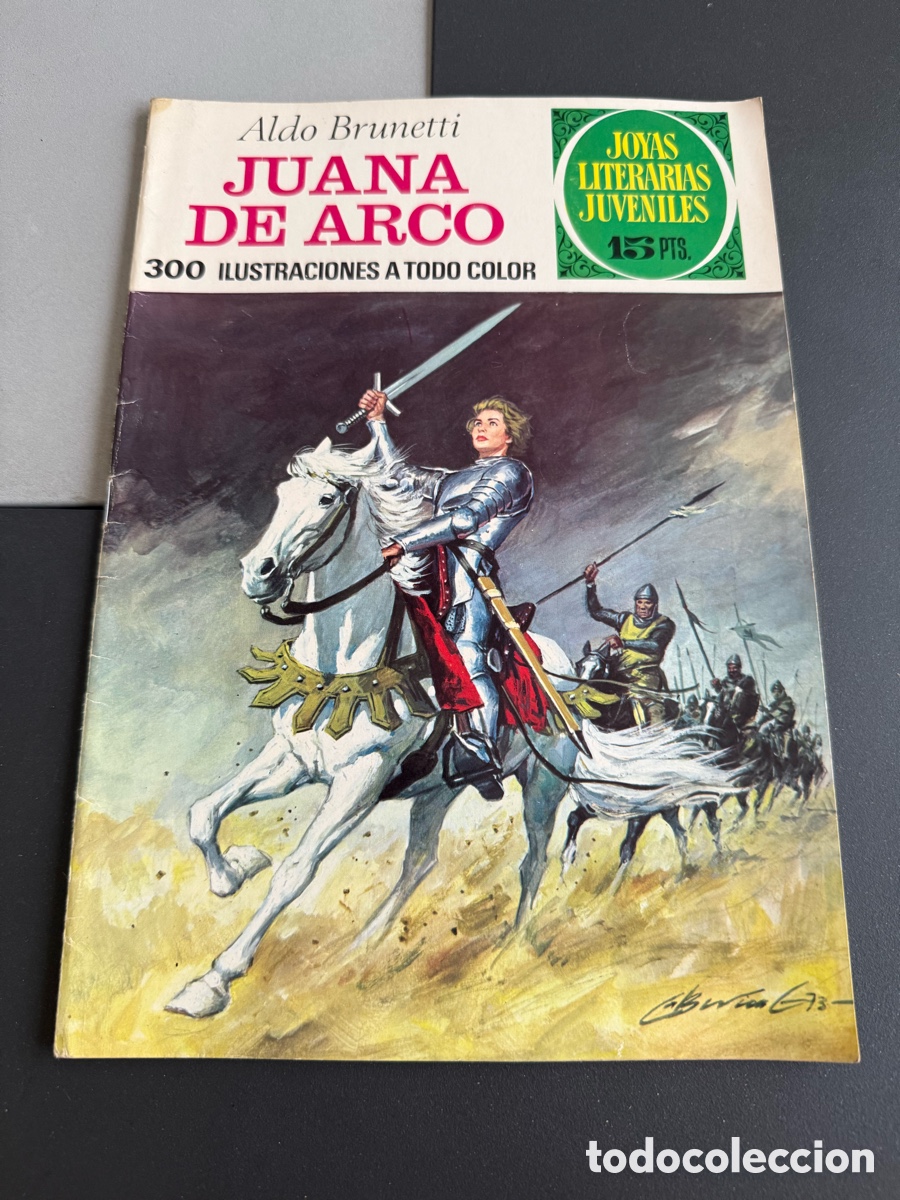 Tebeos: JUANA DE ARCO ( Aldo Brunetti). Joyas Literarias Juveniles. n 109. 1 Edici&oacute;n
