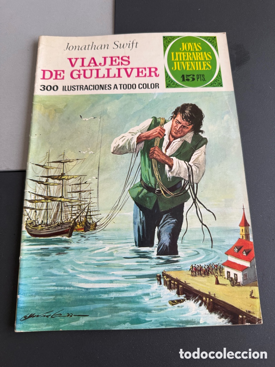 Livros de Banda Desenhada: LOS VIAJES DE GULLIVERT( Jonathan Swift). Joyas Literarias Juveniles. n 105. 1 Edici&oacute;n