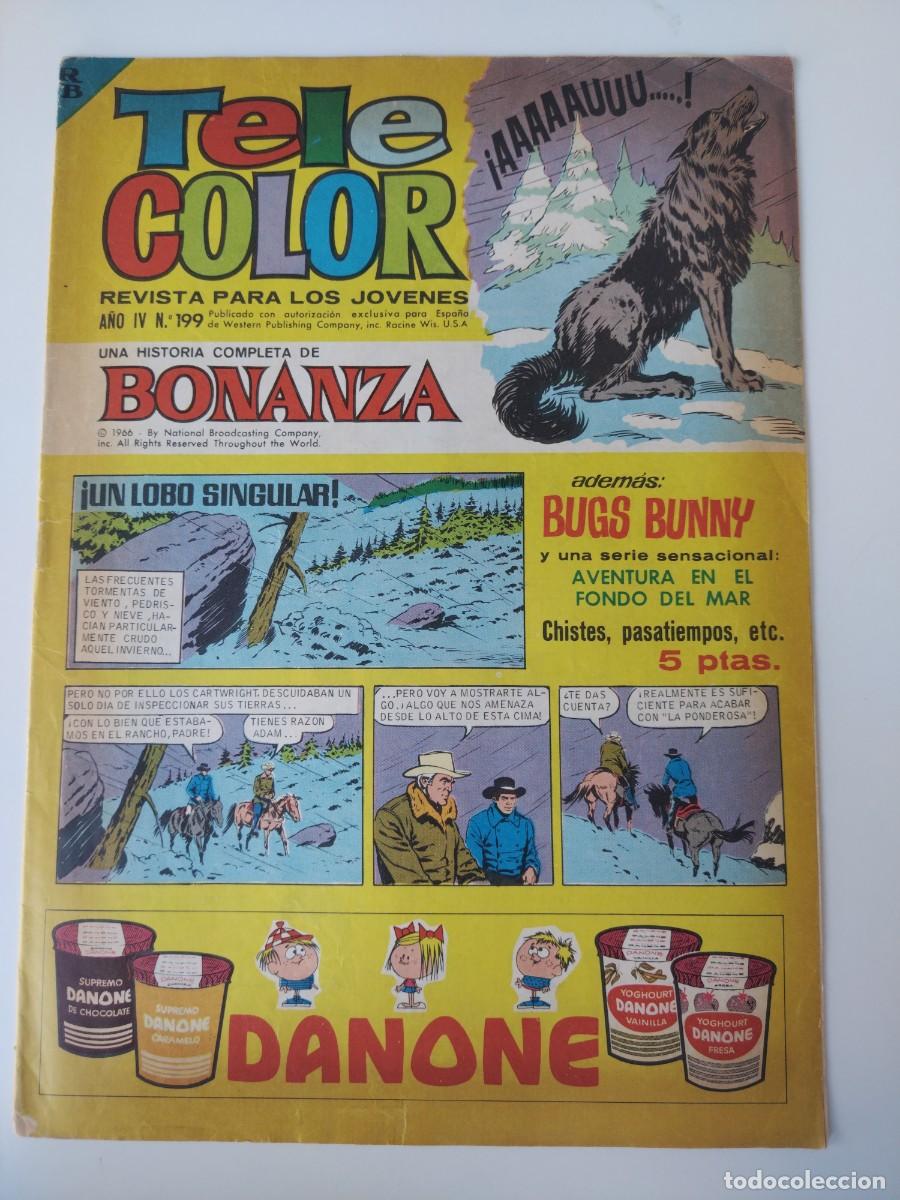 Tebeos: TELE COLOR N&deg; 199. Bruguera de 1966