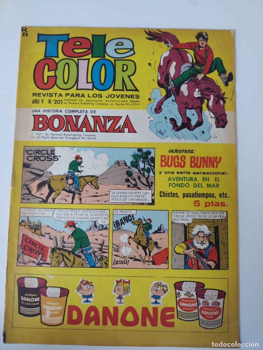 BDs: TELE COLOR N&deg; 201. Bruguera de 1966