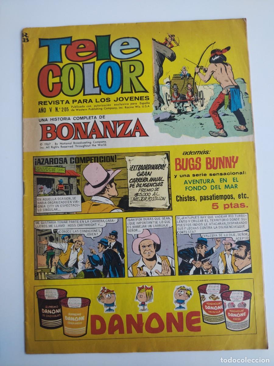 Tebeos: TELE COLOR N&deg; 205. Bruguera de 1966