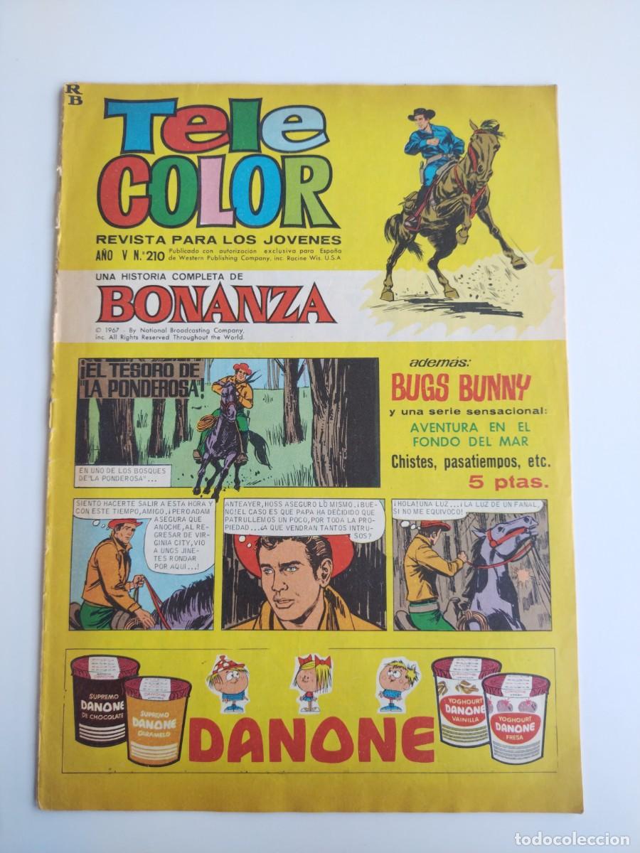 Tebeos: TELE COLOR N&deg; 210. Bruguera de 1966