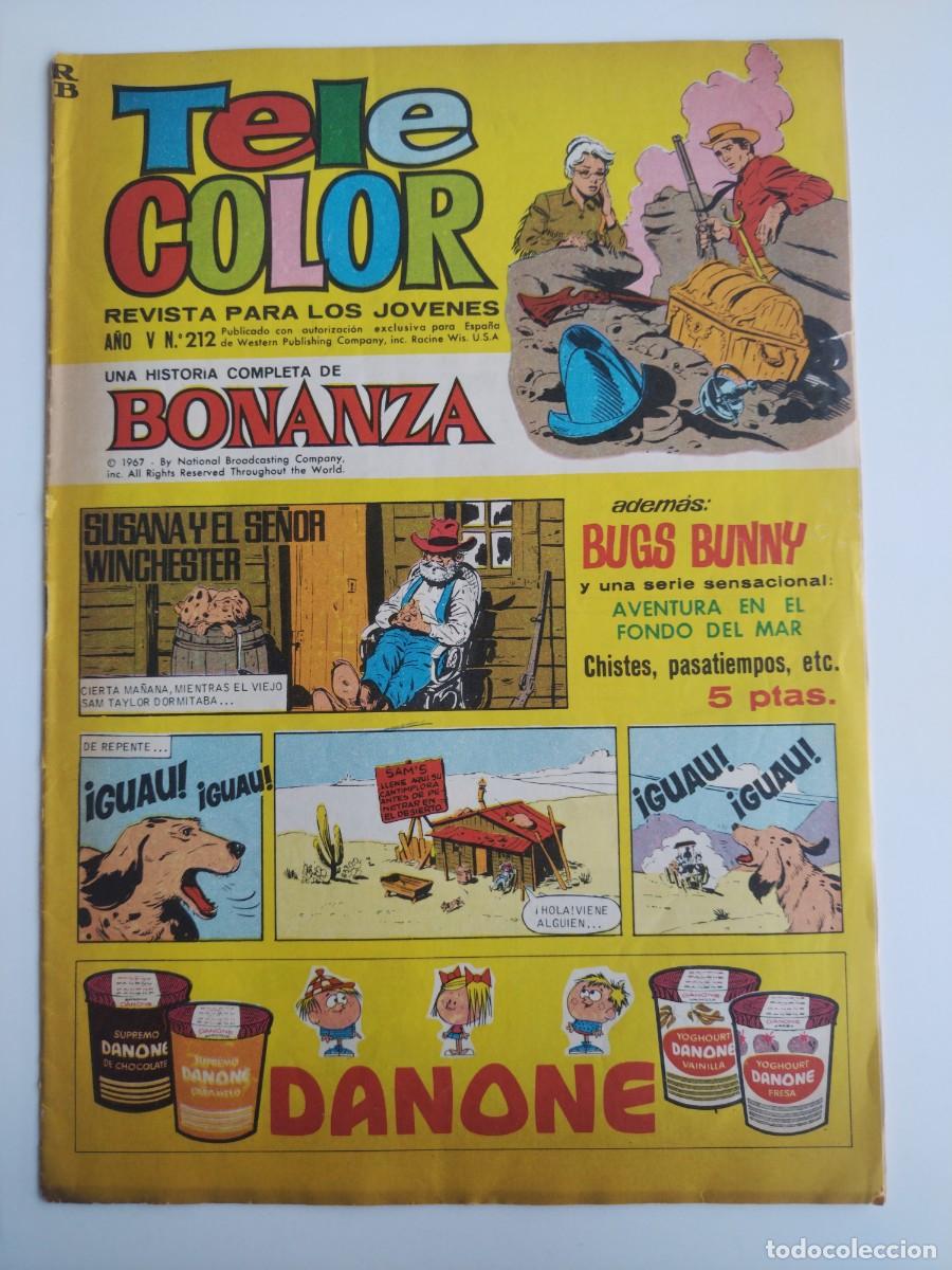 Tebeos: TELE COLOR N&deg; 212. Bruguera de 1966