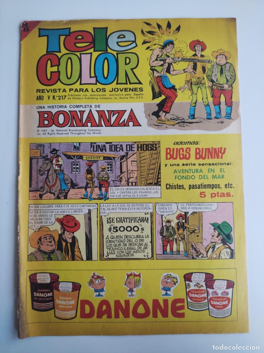 Livros de Banda Desenhada: TELE COLOR N&deg; 217. Bruguera de 1966