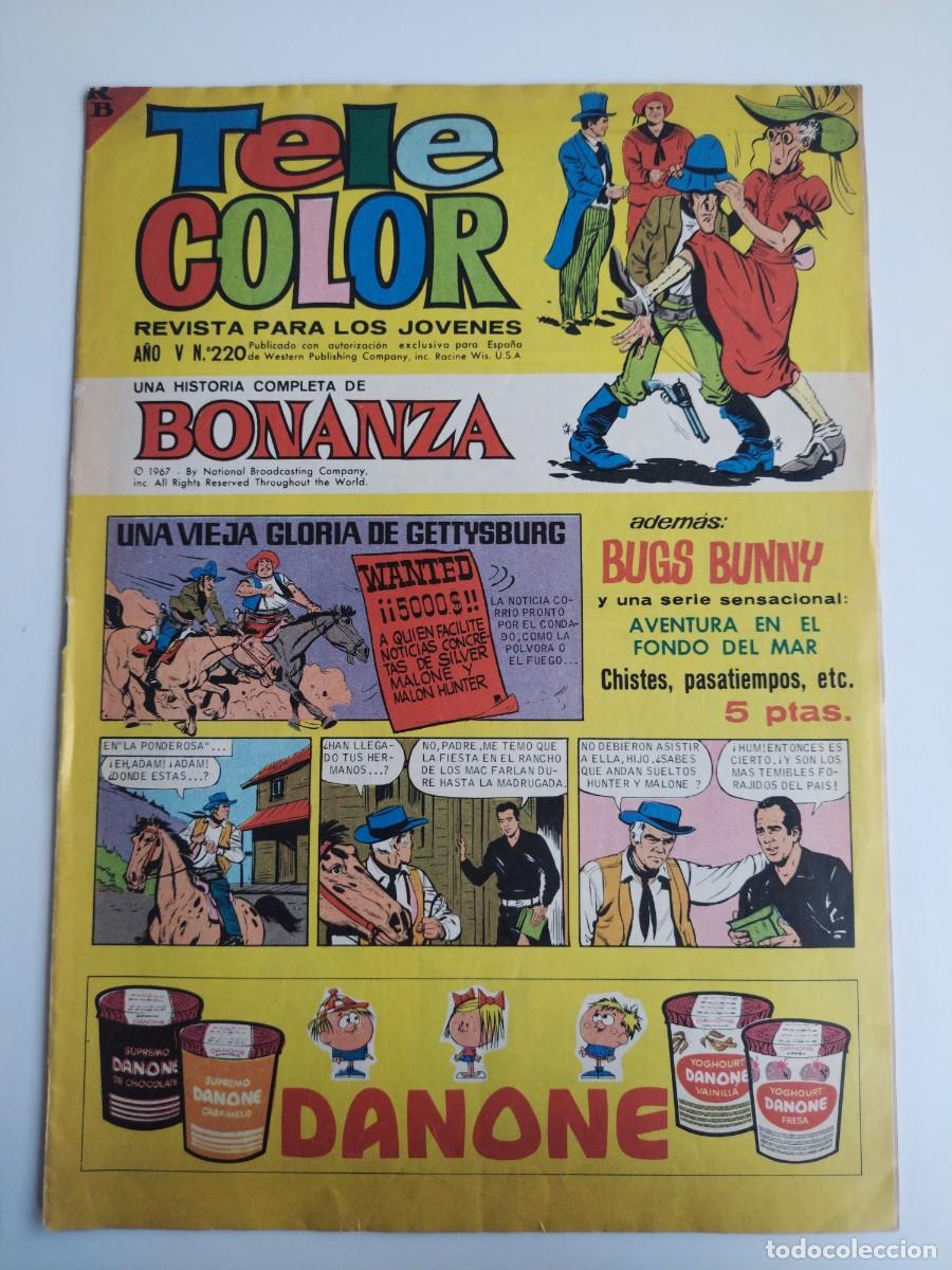 Livros de Banda Desenhada: TELE COLOR N&deg; 220. Bruguera de 1967
