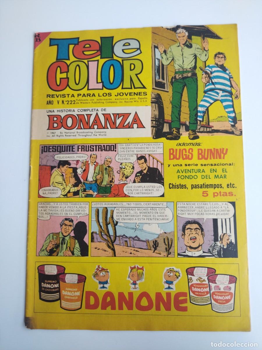Livros de Banda Desenhada: TELE COLOR N&deg; 222. Bruguera de 1967
