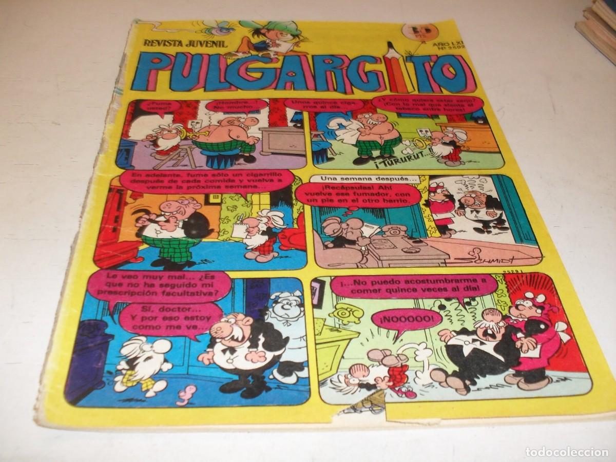 Tebeos: PULGARCITO N&ordm; 2592,ULTIMOS N&ordm;,CON MORTADELO APOCRIFO:OJOS DE DIAMANTE,DE 2597.BRUGUERA,1947