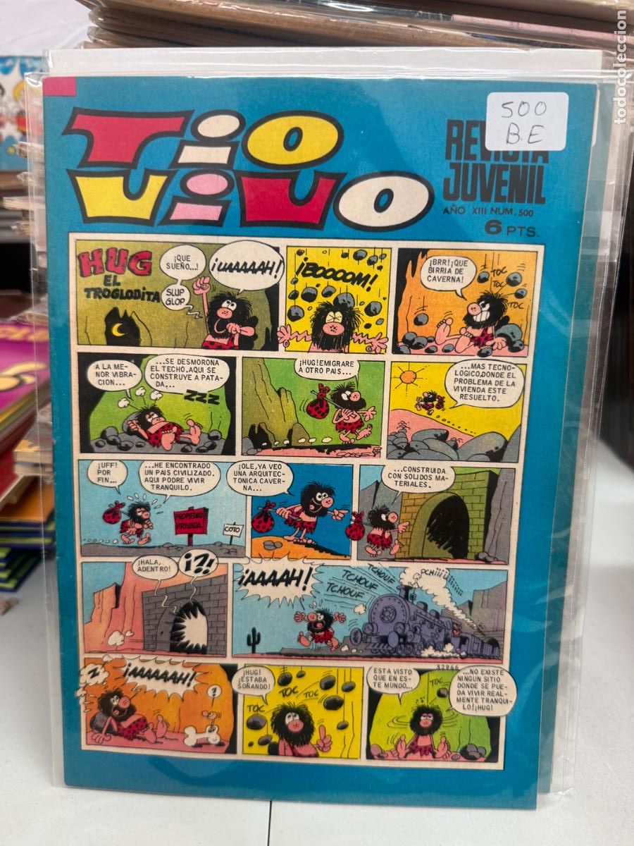 Tebeos: TIO VIVO EDITORIAL BRUGUERA NUMERO 500