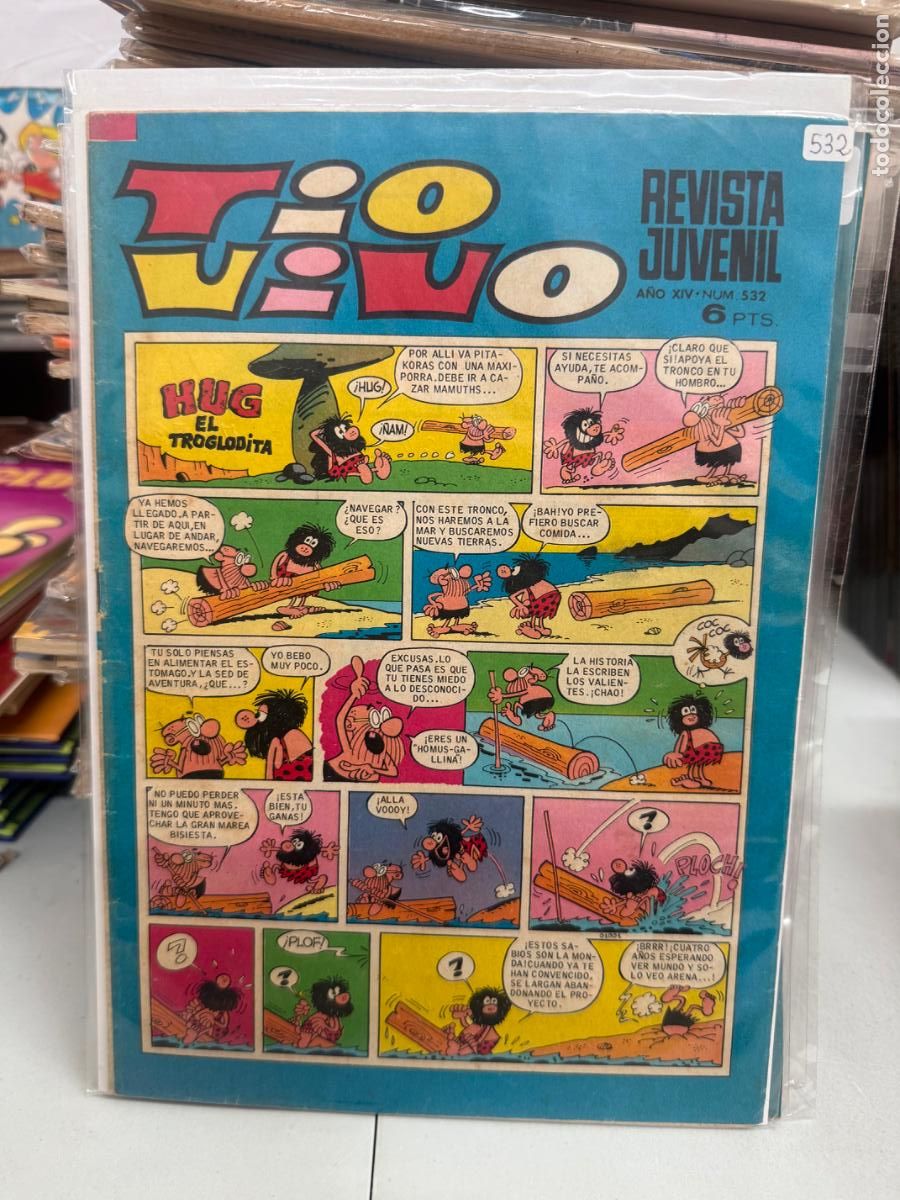 Tebeos: TIO VIVO EDITORIAL BRUGUERA NUMERO 532