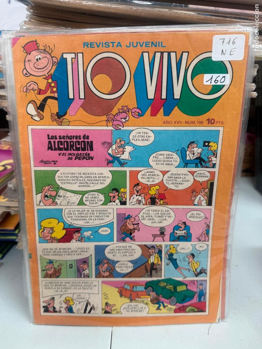 Tebeos: TIO VIVO EDITORIAL BRUGUERA NUMERO 716