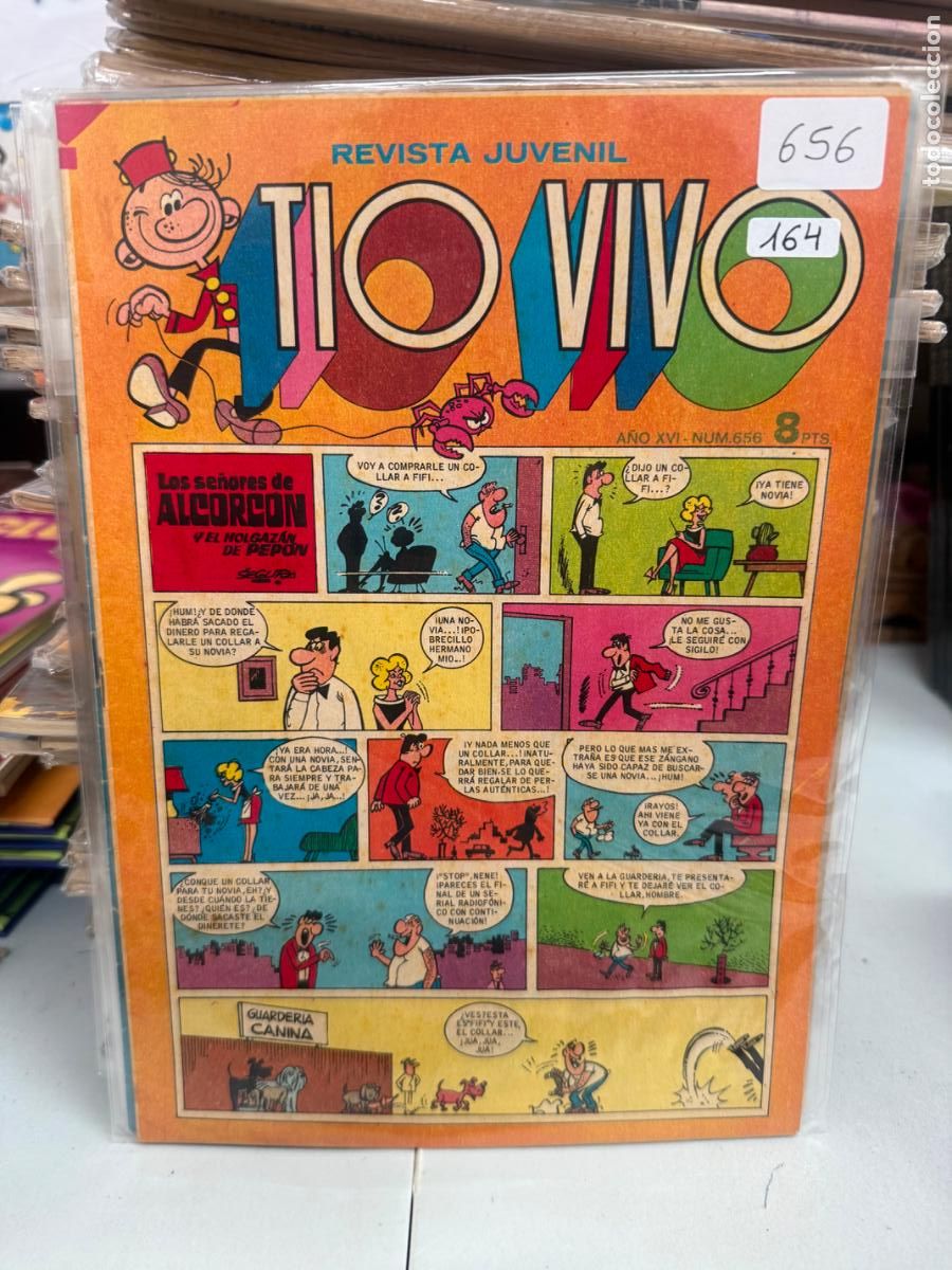 Tebeos: TIO VIVO EDITORIAL BRUGUERA NUMERO 656