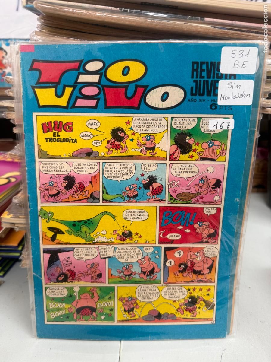 Tebeos: TIO VIVO EDITORIAL BRUGUERA NUMERO 531 MORTADELOS RECORTADOS