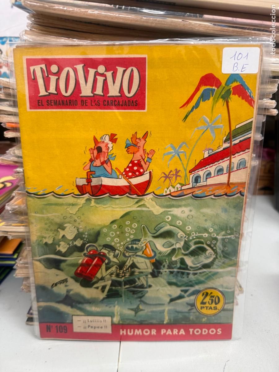 Tebeos: EL TIO VIVO EDITORIAL BRUGUERA NUMERO 101